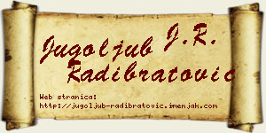 Jugoljub Radibratović vizit kartica